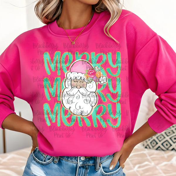 DIGITAL DOWNLOAD Merry Boho Santa
