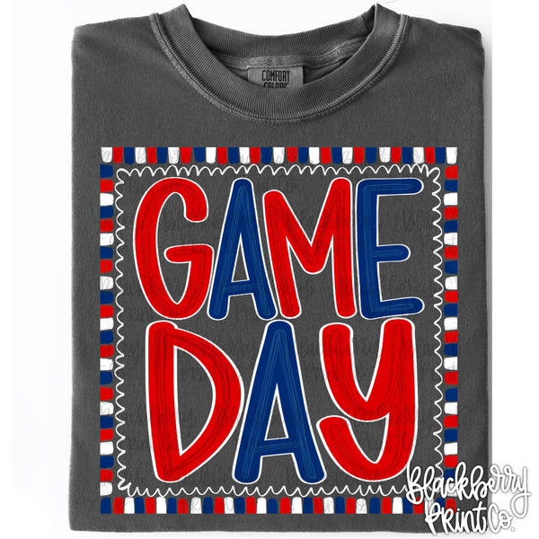 DIGITAL DOWNLOAD  | Game Day Border School Spirit