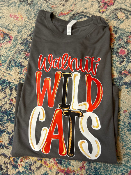 Custom School Spirit Glitter Pop Shirts