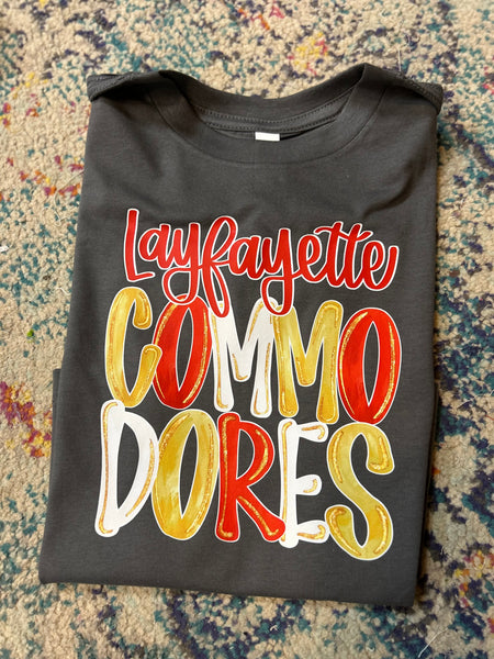 Custom School Spirit Glitter Pop Shirts
