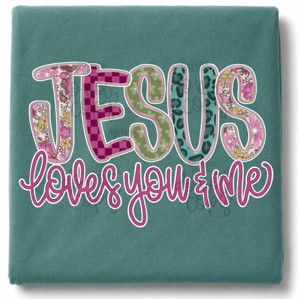 DIGITAL DOWNLOAD  | Jesus loves you and me