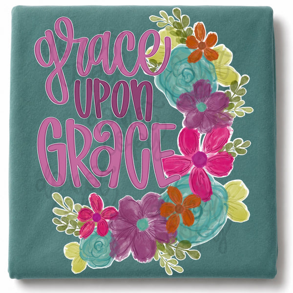 DIGITAL DOWNLOAD  | Grace Upon Grace Florals