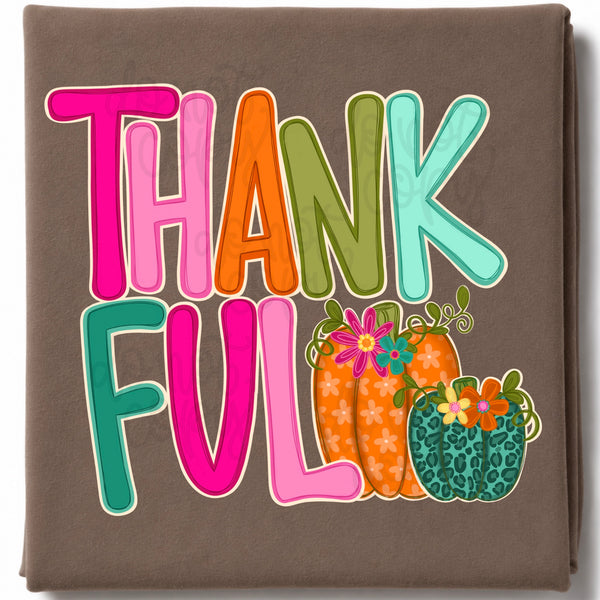 DIGITAL DOWNLOAD  | Thankful with Pumpkins