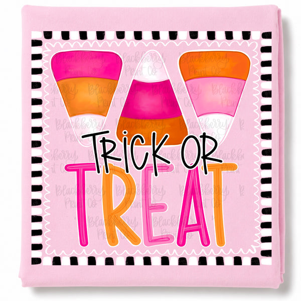 DIGITAL DOWNLOAD  | Candy Corn Trick or Treat Pink