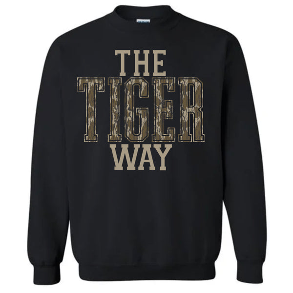 Sweatshirt “The Tiger Way” Camo
