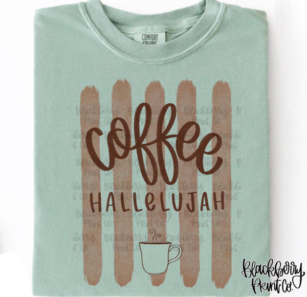 Coffee Hallelujah Shirt