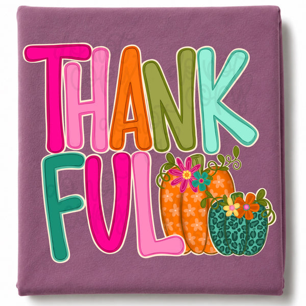 DIGITAL DOWNLOAD  | Thankful with Pumpkins