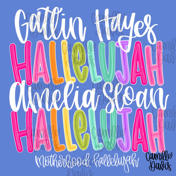 DIGITAL DOWNLOAD | Custom Hallelujah
