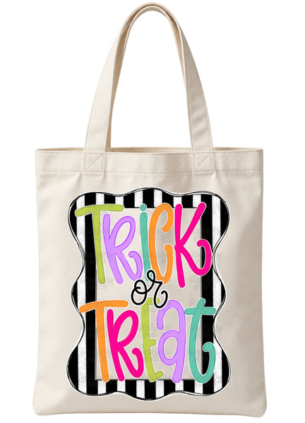 Trick or Treat Canvas Bag