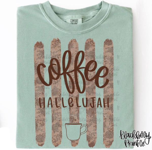 Coffee Hallelujah Shirt