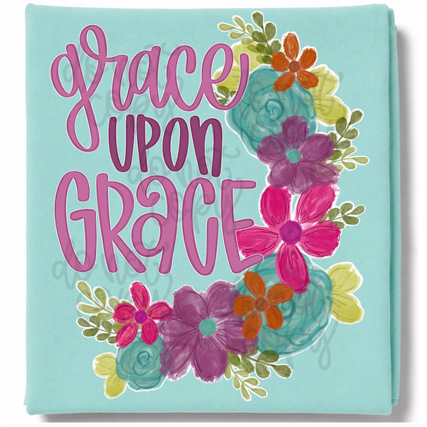 DIGITAL DOWNLOAD  | Grace Upon Grace Florals