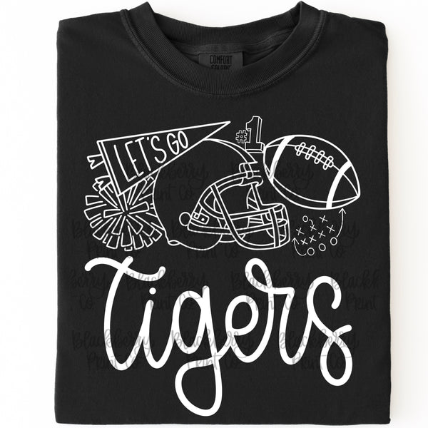Football White Lines Shirt