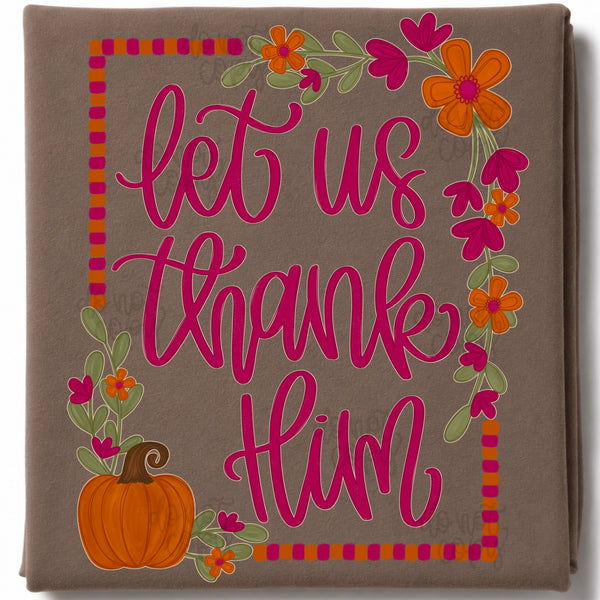 DIGITAL DOWNLOAD  | Let Us Thank Him