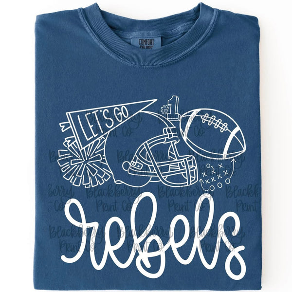 Football White Lines Shirt