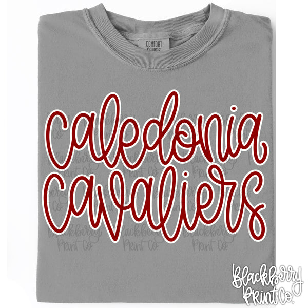 Adult Custom School Spirit Script Shirt