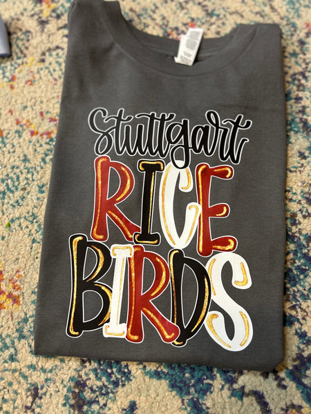 Custom School Spirit Glitter Pop Shirts