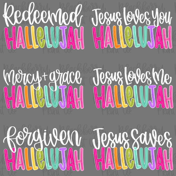 Custom Hallelujah Short Sleeve Tee