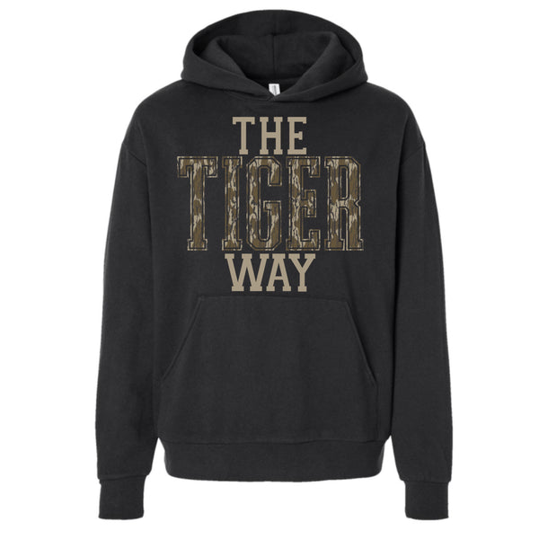 Hoodie “The Tiger Way” Camo