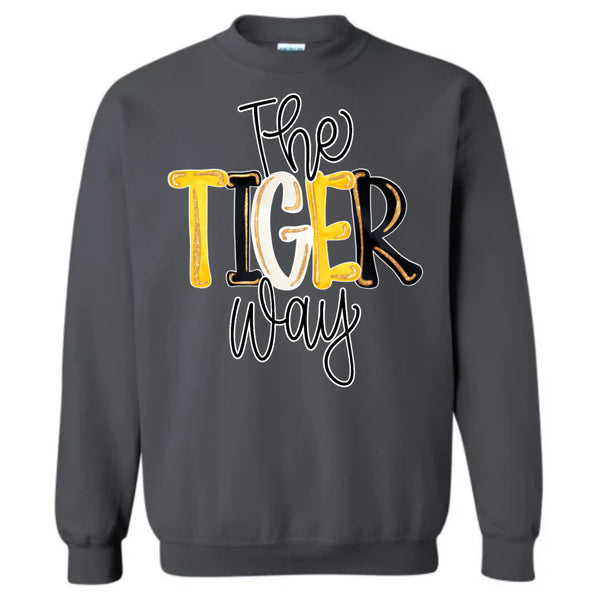 Sweatshirt “The Tiger Way” Glitter Pop
