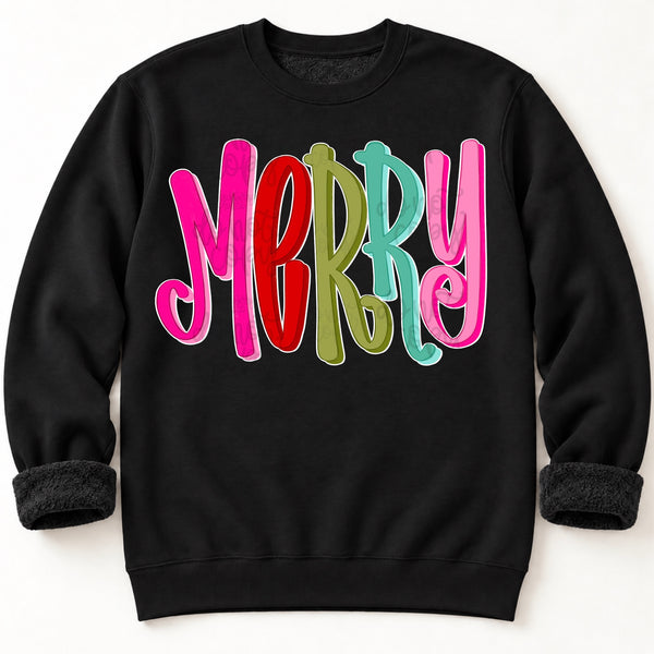 DIGITAL DOWNLOAD  | Merry Chalky Letters