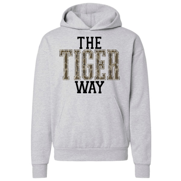 Hoodie “The Tiger Way” Camo