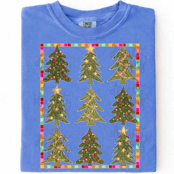 DIGITAL DOWNLOAD  | Tree Collage (Multi Color)