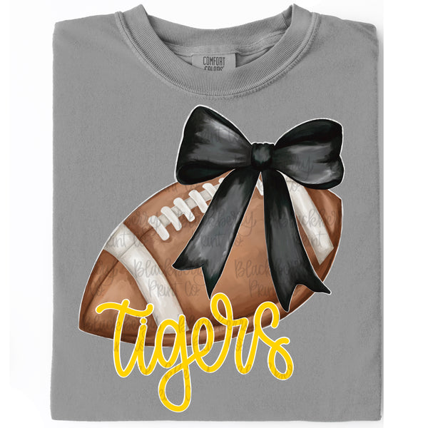 DIGITAL DOWNLOAD | Custom | Football with Bow