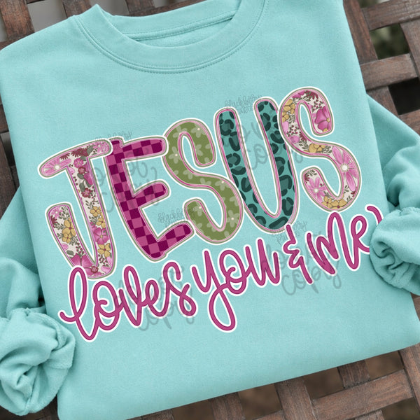 DIGITAL DOWNLOAD  | Jesus loves you and me