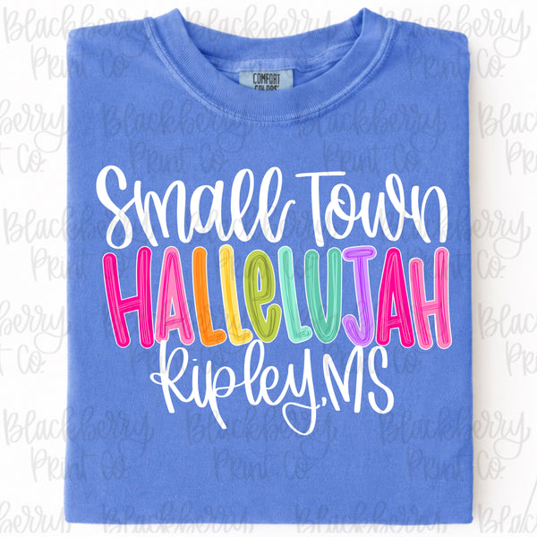 Custom Hallelujah Short Sleeve Tee