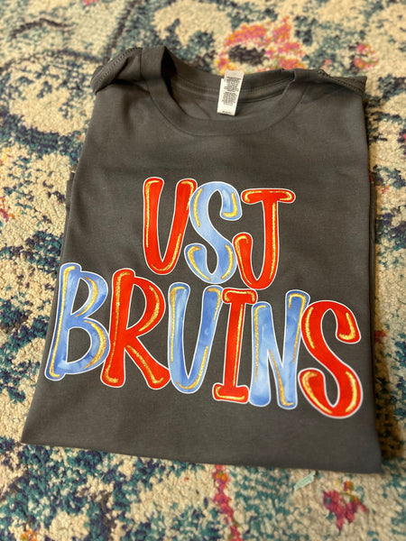Custom School Spirit Glitter Pop Shirts