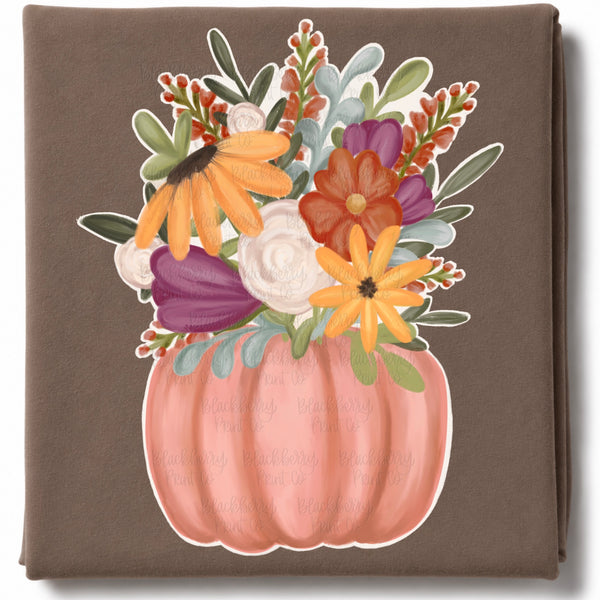 DIGITAL DOWNLOAD  | Floral Pumpkin Bouquet