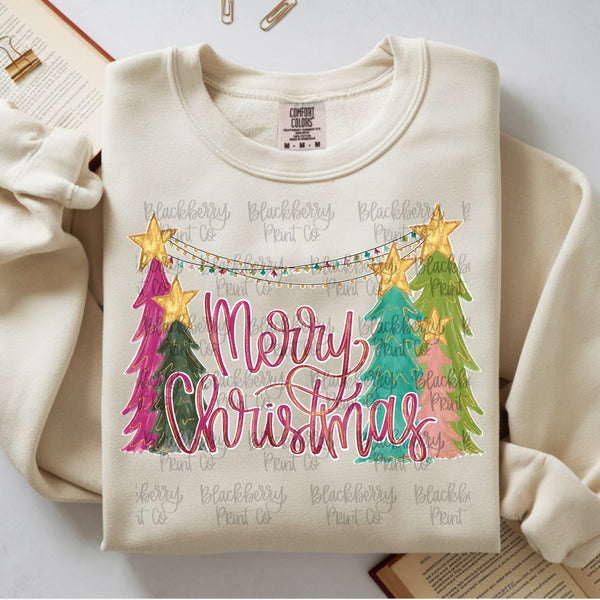 DIGITAL DOWNLOAD Merry Christmas Tree Farm