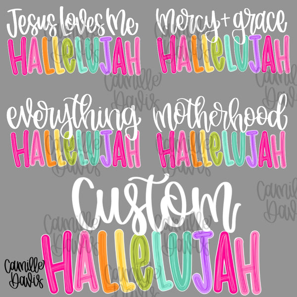 DIGITAL DOWNLOAD | Custom Hallelujah