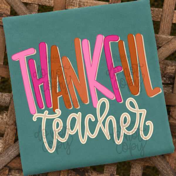 DIGITAL DOWNLOAD  | Thankful Teacher