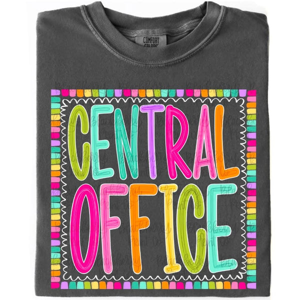 Custom Color Pop Border Comfort Color Shirt
