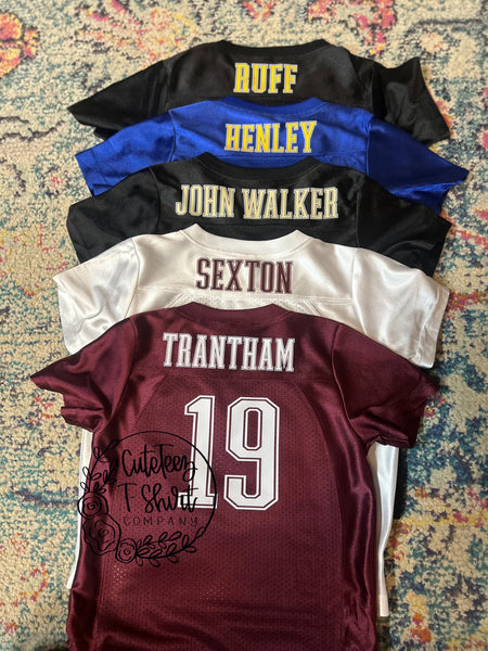 Toddler Football Jersey