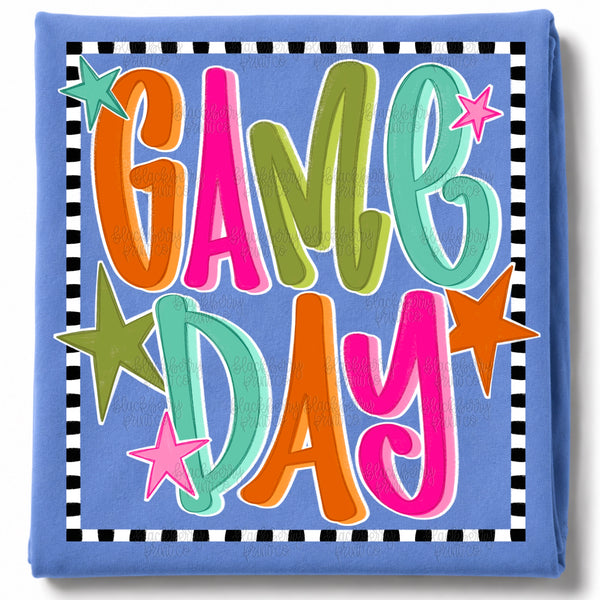 DIGITAL DOWNLOAD  | Game Day with Mascot Blank (and without)