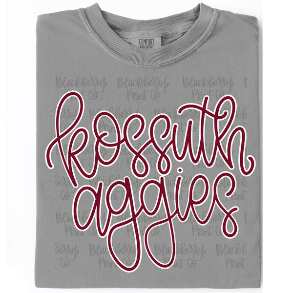 DIGITAL DOWNLOAD | Custom School Spirit Simple Script