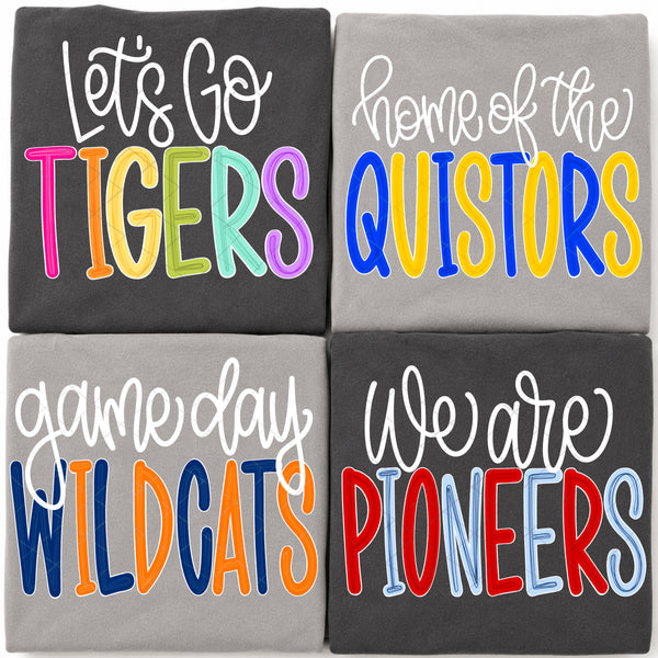 DIGITAL DOWNLOAD | Custom | White Script