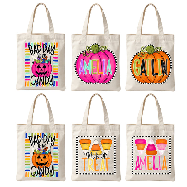 Trick or Treat Canvas Bag