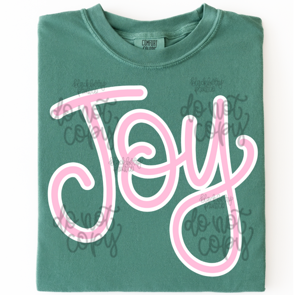 DIGITAL DOWNLOAD  | Joy Pink Script