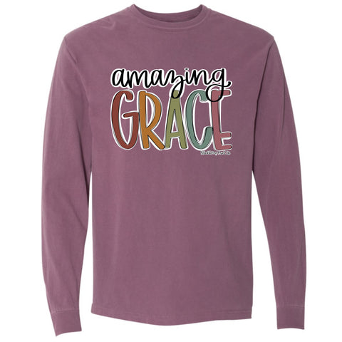 "Amazing Grace" Long Sleeve Tee