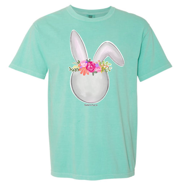 "Floral Bunny" Short Sleeve Tee