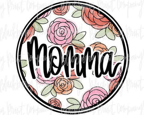 DTF Transfer Momma Floral