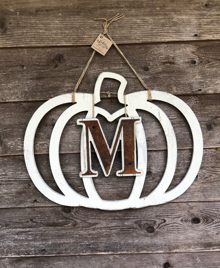 Pumpkin Door Hanger